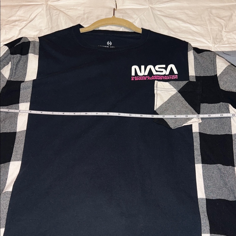 Upcycled NASA Neon Astronaut Top - Picture 6 of 8
